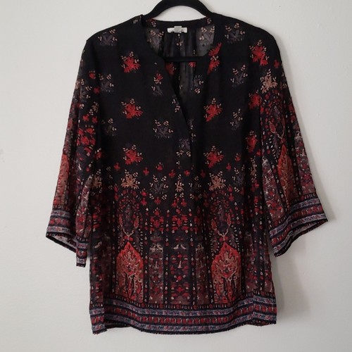 Blusa jeans tribale\