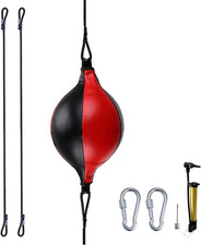 - Palla Da Boxe Universale a Doppia Punta, in Pelle, per MMA Muay Thai