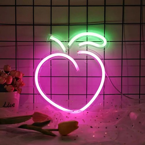 Insegna led neon - insegna, pesca