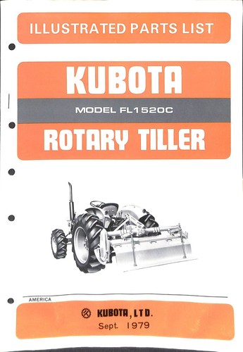 Kubota fl1520c motozappa - kubota,