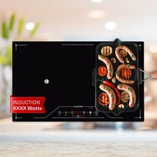 KLARSTEIN CAMPO DA CUCINA DOPPIA PIASTRA INDUZIONE TOUCH DISPLAY 3500 WATT TIMER