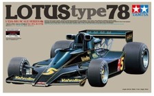 TAMIYA ITEM 12037 LOTUS TYPE 78 F1 GP 1977 1/12 FORMULA UNO SCALE MODEL KIT