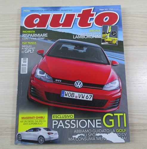 Rivista auto giugno 2013 gti - rivista,