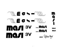 Masi 3V Volumetrica decals