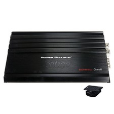 POWER ACOUSTIK 8000W MAX VERTIGO CLASSE D AMPLIFICATORE SUBWOOFER MONO 2600W RMS @ 1Ω