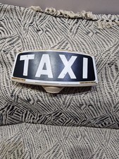 Insegna Taxi Vintage Zibido Milano 