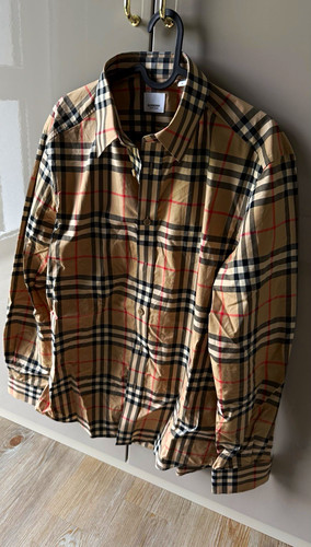 Burberry camicia classica uomo
