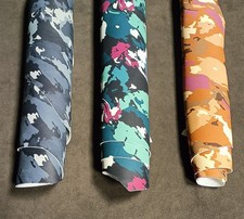 3 PEZZI DI VERA PELLE DI OVINO STAMPA CAMUFLAGE CONCIA FREE METAL PELLETTERIA