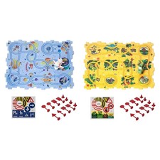 Pista puzzle auto pallida set