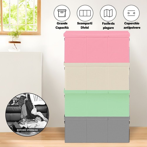 Contenitore box scomparti - contenitore, 3