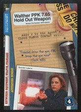 Walther PPK 7.65 Hold Out Weapon - The Truth is Out There - X-Files CCG