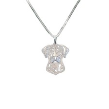 Collana cane leopardo