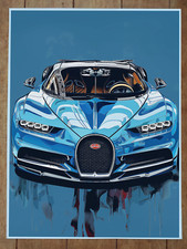Bugatti Chiron Illustration