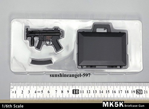 Valigia mp5k fucile arma - valigia, 1/6