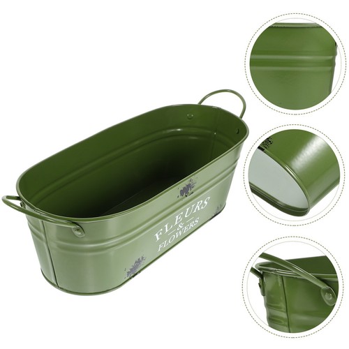 Contenitore ovale vaso di - ,