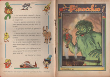 QUADERNO PINOCCHIO MAI USATO