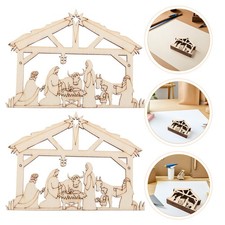  50 Pezzi Ornamenti Presepe in