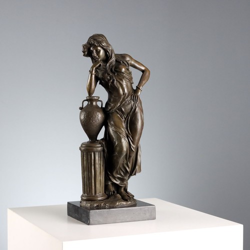 Figura femminile antica bronzo - antica,