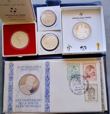Lotto monete medaglie in - e,