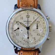 WAKMANN-CRONO-MANUALE-TRE CONTATORI-RUOTA A COLONNE-OVERSIZE (37,2 MM)-VENUS 178