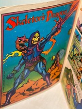 MOTU HE MAN FUMETTO INDIA STAMPA MATTEL ORIGINALE ANNI 80 SKELETOR'S DRAGON