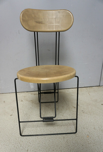 Sedia pieghevole vintage