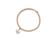 Bracciale Return to Tiffany autentico in argento 925 con charm cuore