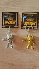 GOTRINITON ROBOT GOLD SILVER KEYCHAIN PORTACHIAVE BANPRESTO (no mazinger)