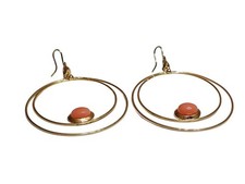 ORECCHINI ARGENTO DORATO