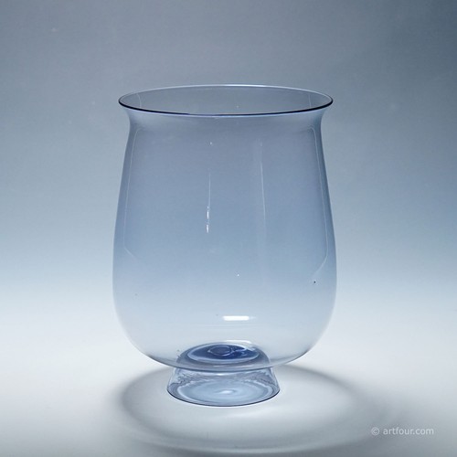 Antico vaso vetro soffiato - in,
