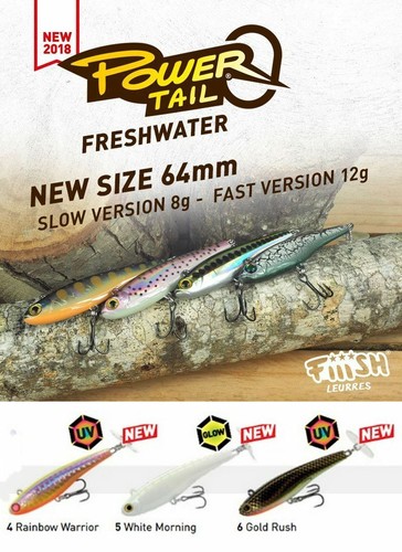 Fiiish power tail 64mm - power,
