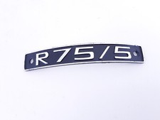 BMW R 75/5  TARGHETTA IDENTIFICATIVA SELLA ORIGINALE  BMW 1231819 3