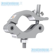 GANCIO 50 mm supporto per luci americana per tubolare 48 - 51 mm tubo stand dj