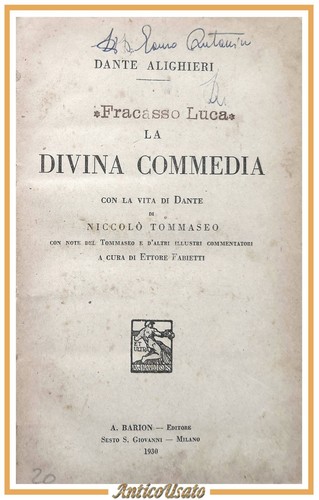 Divina commedia dante - commedia,