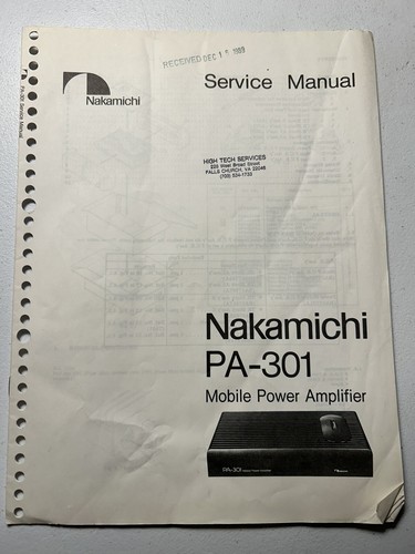 Nakamichi 301 mobile - mobile, power