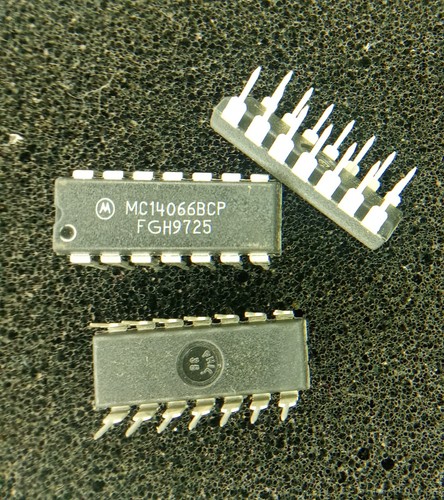 2pcs mc14066bcp quad - mc14066bcp,