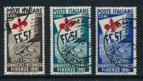 Italia 1951 concorsi - 1951, ginnici