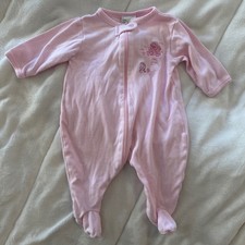Pigiama neonato rosa cotone