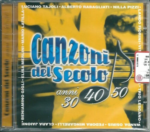 Canzoni del secolo anni 40 - del, secolo,