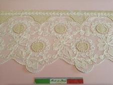 PIZZO MERLETTO PER TENDE - TOVAGLIE. HCM 12.5. MADE IN ITALY