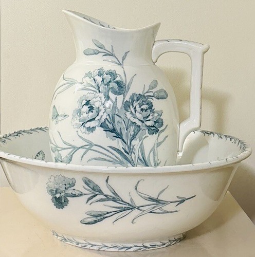 Vecchia brocca lavabo - vecchia, e