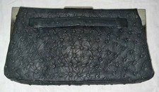 Borsa clutch vintage in pelle