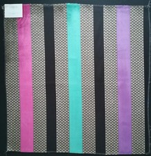 LORCA "ZUARI MLF2252 02" Velluto a fasce - Carrè 66X65