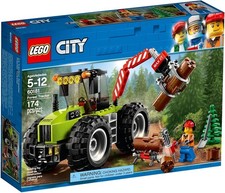 LEGO 60181 CITY FOREST TRACTOR TRATTORE FORESTALE città