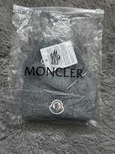 Cappello berretto Moncler lana grigio/taglia unica/unisex nuovo
