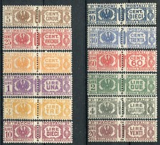 REGNO D'ITALIA 1927-32 PACCHI POSTALI SERIE COMPLETA MNH** CAT. S2103