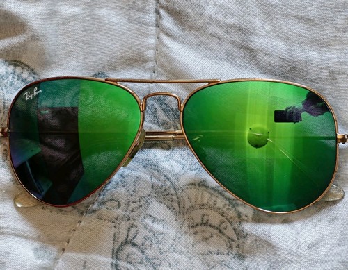 Ray ban aviator - ray-ban, vintage-green