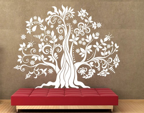 Adesivi murali albero - adesivi,