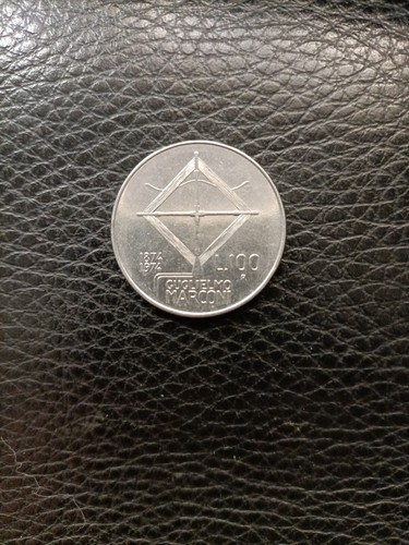 Rara moneta 100 lire - 1874, /