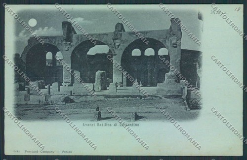 Roma città 1899 cartolina - città,